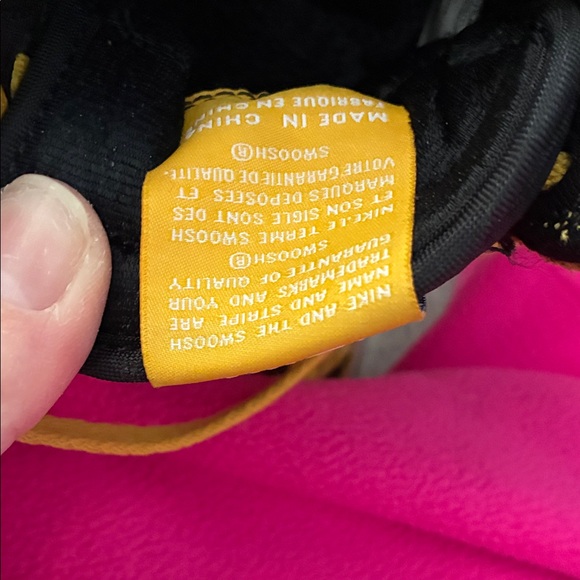 Nike Black and Yellow High-Top Sneakers - youth - Picture 8 of 10